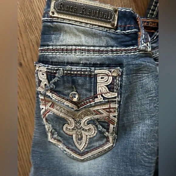 Rock Revival Delu jeans distressed - Picture 3 of 13